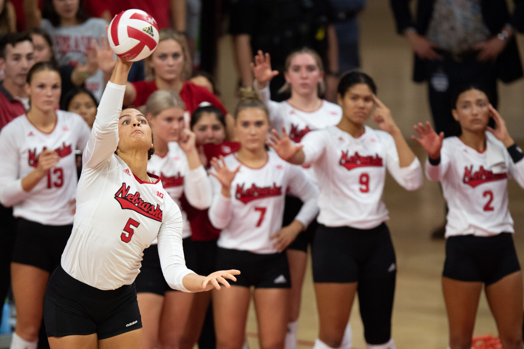 Nebraska Stanford Volleyball, 9.13
